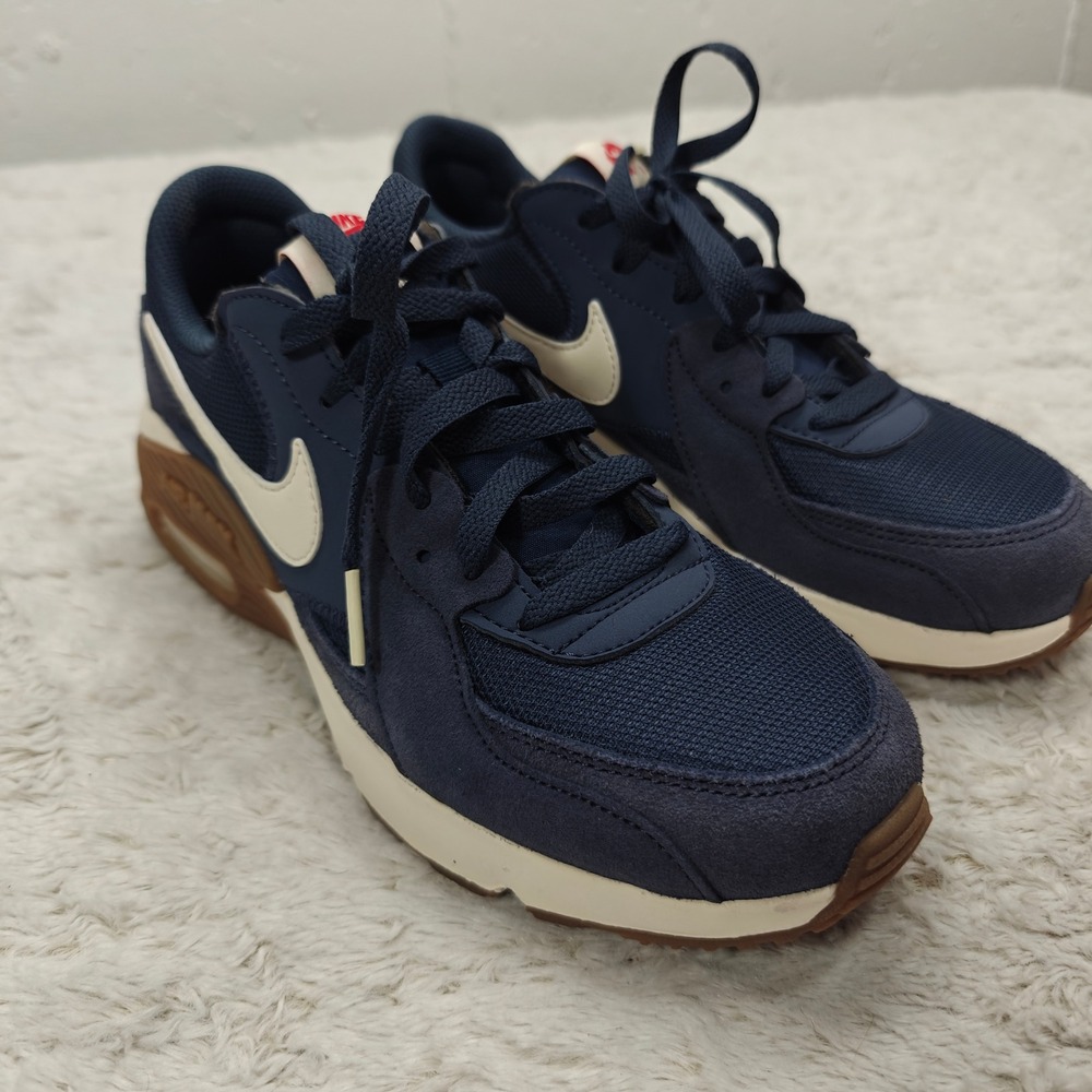 Nike Air Max Excee Sneaker Shoe Men 6 Women 7.5‎ Thunder Blue Pale Ivory Gum